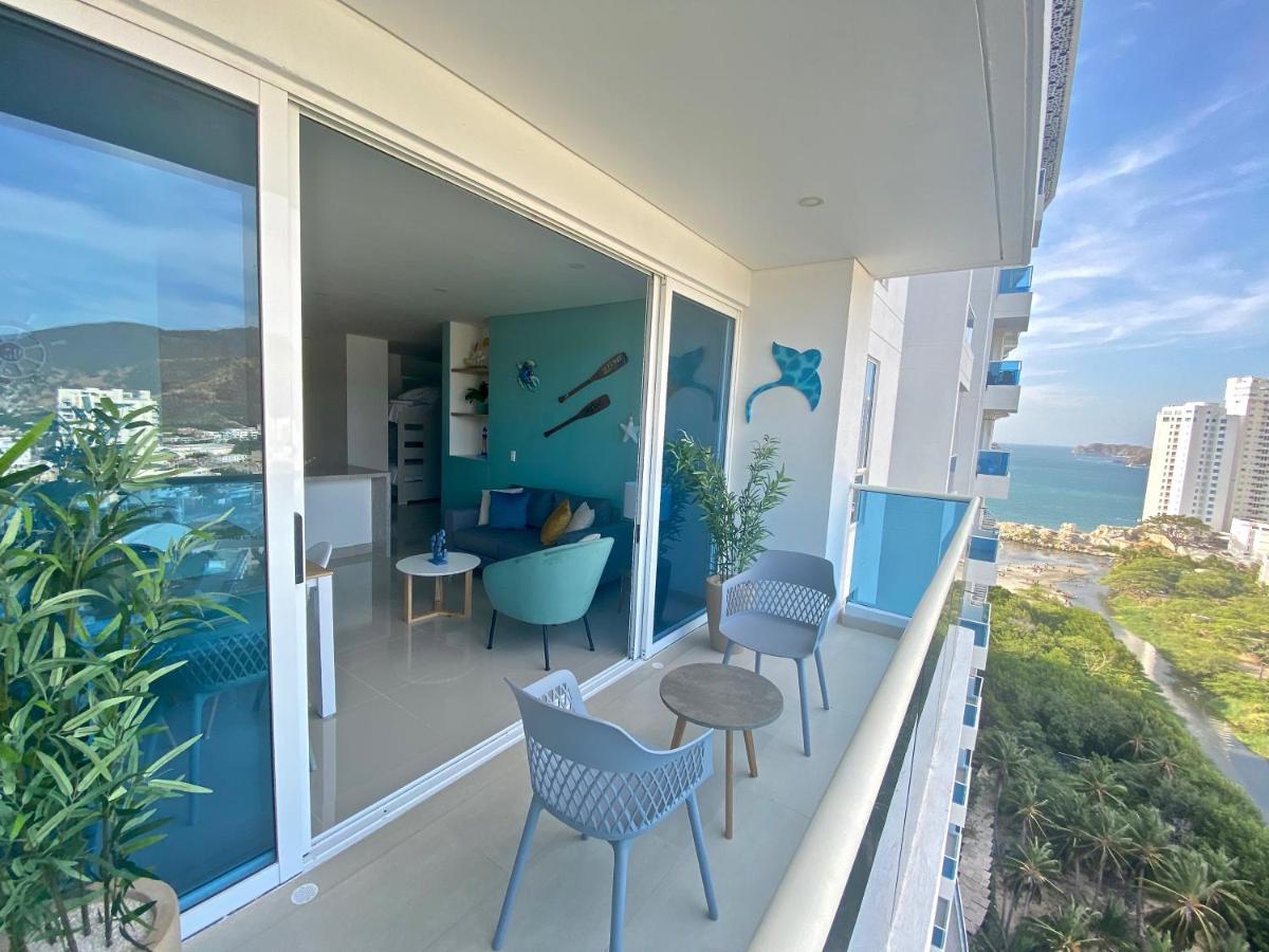 Apartamento Santa Marta Reserva Del Mar ภายนอก รูปภาพ